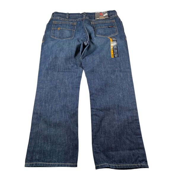 Ariat FR Jeans NWT Men's 42x30 M4 Relaxed Basic Boot Cut Western Denim Cowboy - Picture 5 of 7